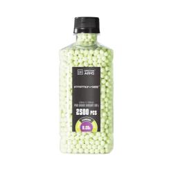Billes 0.20g Prime Tra&ccedil;antes Vertes en Bouteille de 2500 - Specna Arms