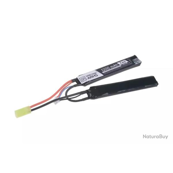 Batterie Li-Po 7.4V 1200mAh 2 Sticks - Specna Arms