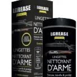 Nettoyant Lubrifiant en Lingettes LGrease 36 Pi&egrave;ces Armaestria