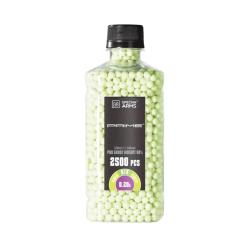 Billes Bio 0.20g Prime Tra&ccedil;antes Vertes en Bouteille de 2500 Specna Arms