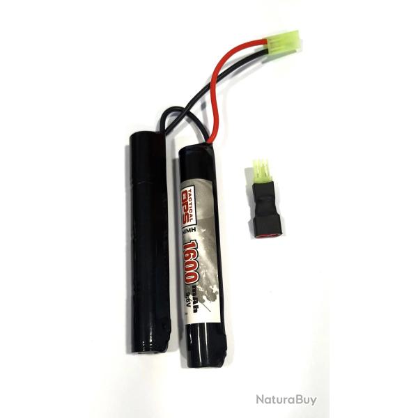 Batterie NiMH 9,6V 2/3A 1600mAh L4L4 - Tactical Ops