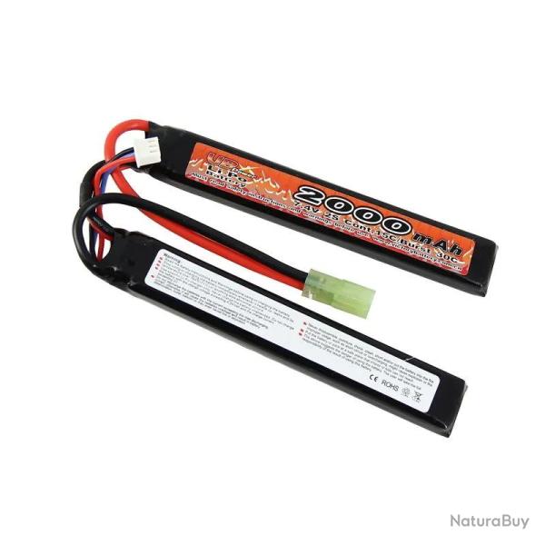 Batterie Li-Po 7.4V 2000mAh 2 Sticks - VB Power
