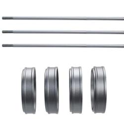 Silencieux Dtkp Kit Extension 180mm Kizuna