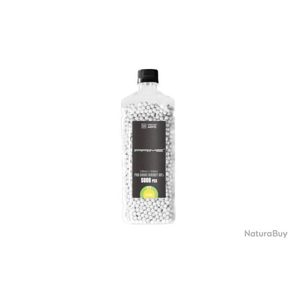 Billes Bio 0.23g Prime en Bouteille de 5000 Specna Arms