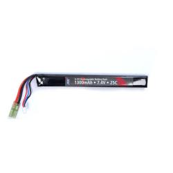 Batterie Li-Po 7.4V 1300mAh 1 Stick ASG