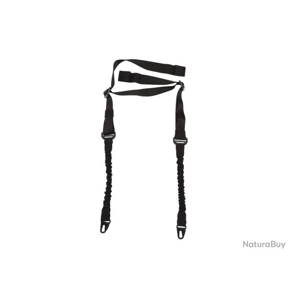 Sangle 2 Points Bungee Noir - ASG