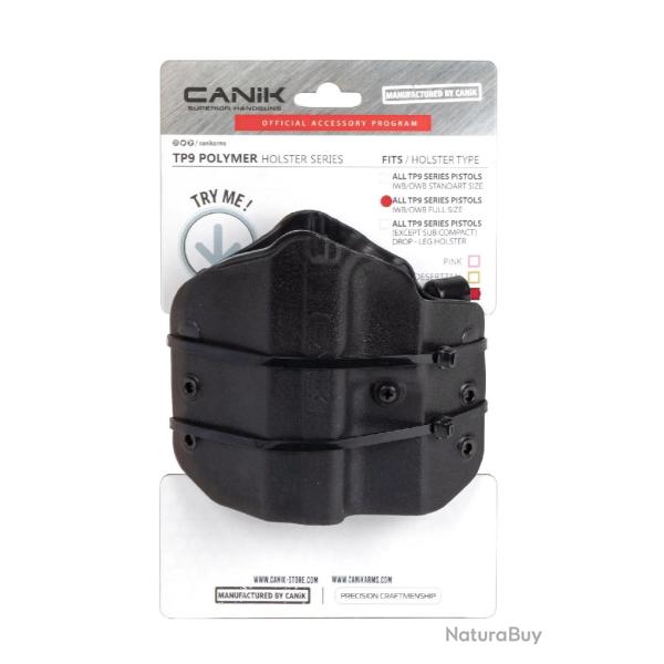 Holster polym�re gaucher pour TP9 Canik