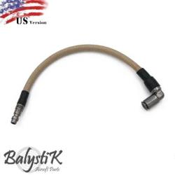 Ligne Tress&eacute;e Tan pour R&eacute;plique HPA - US - Balystik