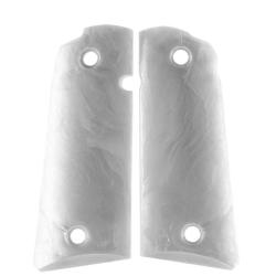 Plaquettes Polym&egrave;re PT1911 Blanche - MBT Grips