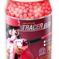 Billes 0.20g Tra&ccedil;antes Rouges en Bouteille de 2700 G&G Armament