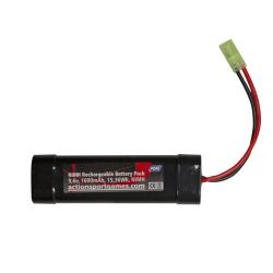 Batterie NiMH 9.6V 1600 mAh 1 Stick ASG