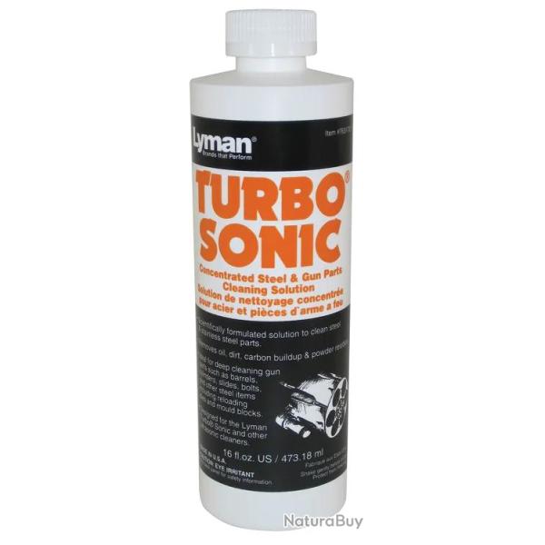 Solution Turbo Sonic pour Bac � Ultrasons (Acier / Inox) 16 oz - Lyman Products