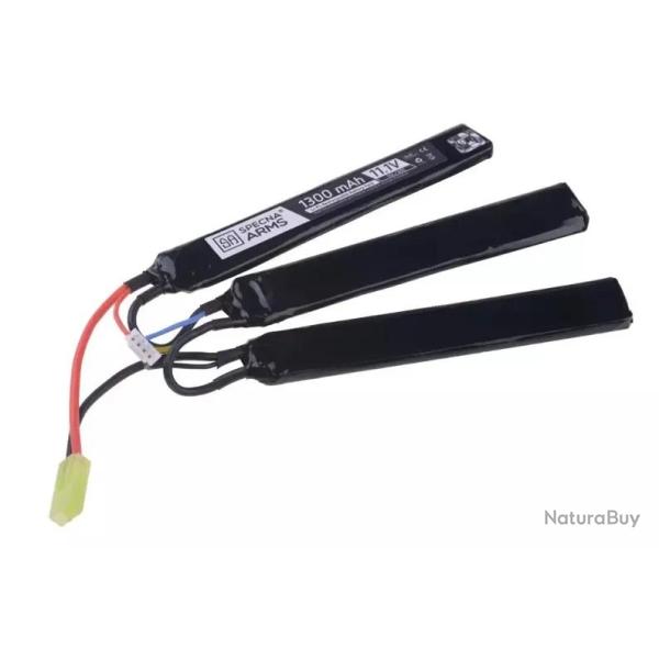 Batterie Li-Po 11.1V 1300mAh 3 Sticks Specna Arms