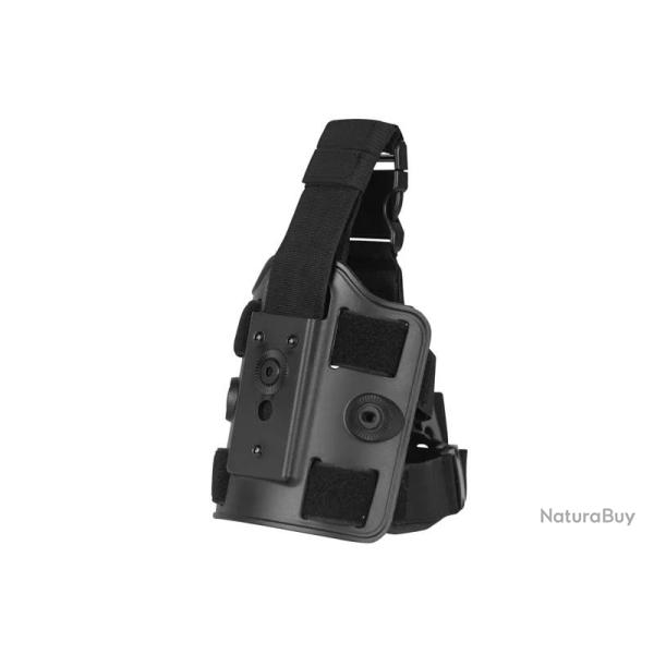 Plaque de Cuisse Tactique G3 Noir Cytac