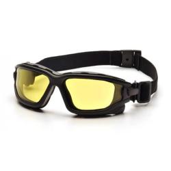Lunettes de protection CE double lentille jaune ASG