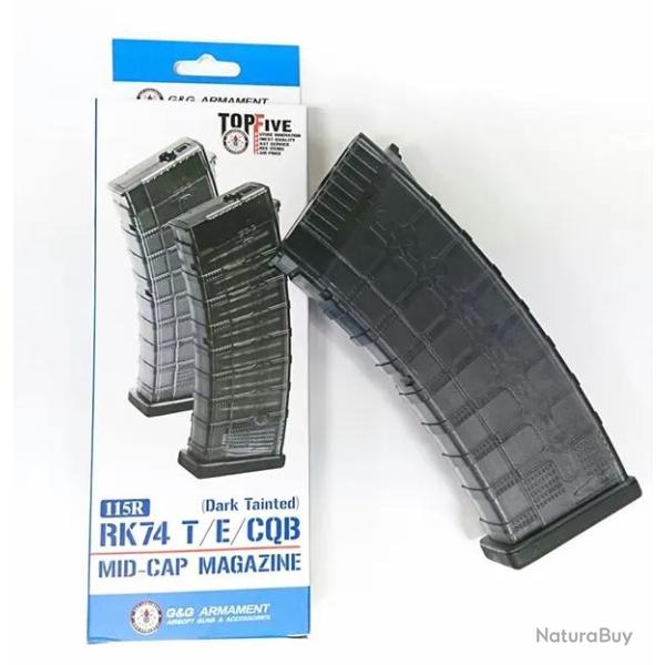 Chargeur AEG 430 Coups pour RK74 T/E/CQB G&G Armament