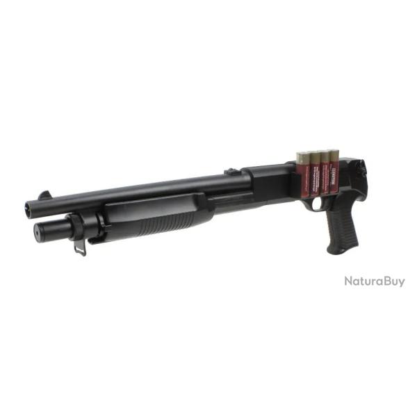 Fusil � Pompe 6mm M3 Short Ressort Noir - S&T