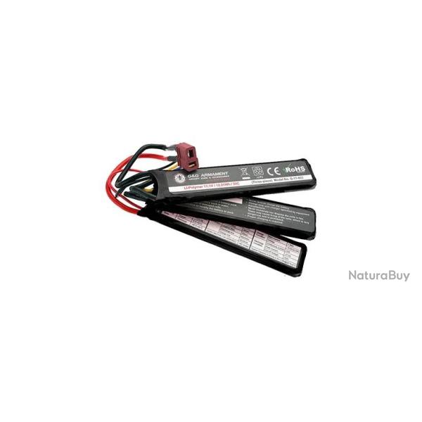 Batterie Li-Po 11,1 V 1100 mAh T-Dean - G&G Armament