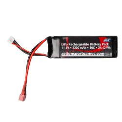 Batterie Li-Po 11.1V 2200mAh 1 Stick ASG