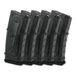 Chargeur AEG 105 Billes GR16 Tainted Bo&icirc;te de 5 - G&G Armament