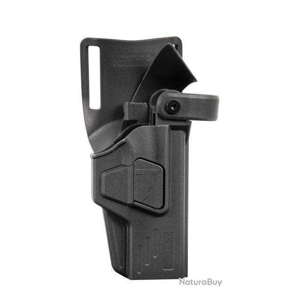 Holster Double R�tention Level 3 pour Taurus TH9 et G3 Noir - Cytac