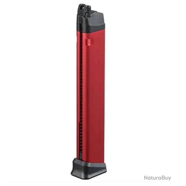 Chargeur Gaz 50 Coups Orion Rouge - Poseidon