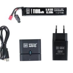 Pack Batterie et Chargeur LiPo 11.1V Easy Nano Charger - Specna Arms