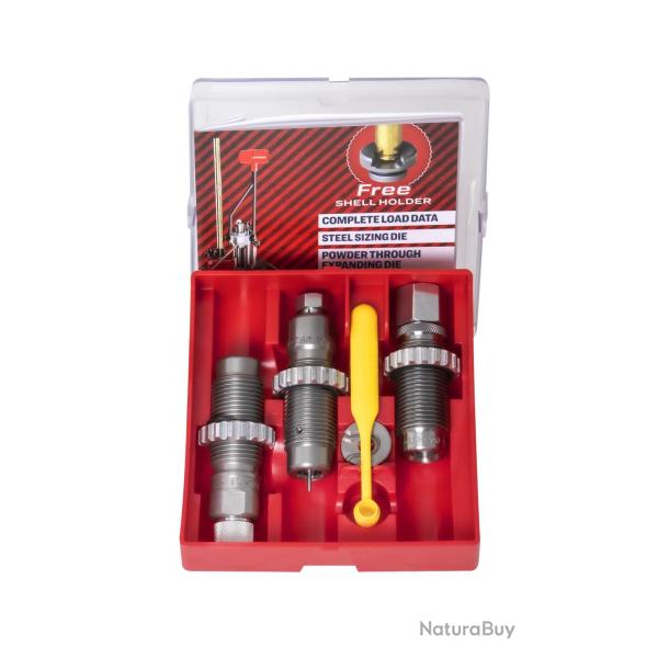 Jeu d'Outils 3P avec Support Douille 480 Ruger Lee Precision
