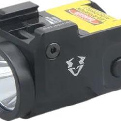 Lampe Tactique Compacte pour Pistolet 40/200/500 lm