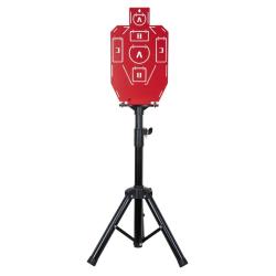 Cible et Porte Cible M&eacute;tal Rouge - Specna Arms