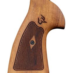 Poign&eacute;e en Bois Classique avec Logo Taurus - MBT Grips
