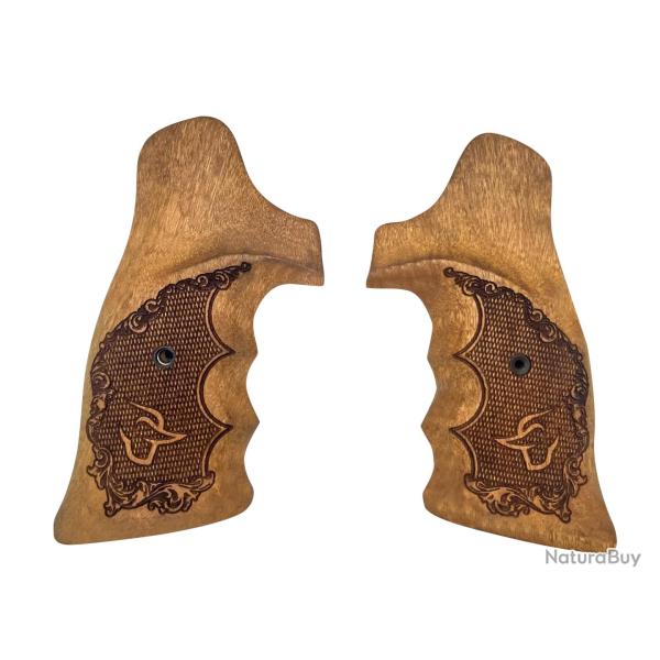 Poign�e Bois Ergonomique Logo Taurus - MBT Grips
