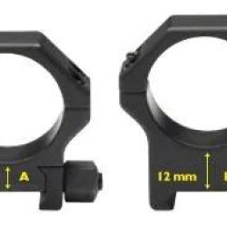 Colliers de Rail 22mm - Diam&egrave;tre 34mm - Hauteur 12mm - Contessa