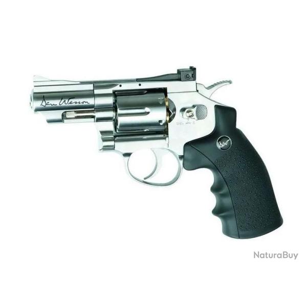 Revolver GNB Dan Wesson 2.5'' Silver 4.5mm CO2 BBS - ASG