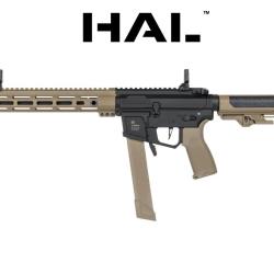 R&eacute;plique Longue 6mm SA-FX02 Flex HAL ETU Half Tan et Orange Specna Arms