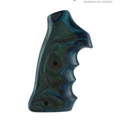 Poign&eacute;e en Bois Lamin&eacute; Sport Taurus Bleu Marine - MBT Grips