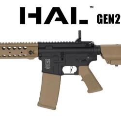 R&eacute;plique Longue 6mm SA-F01 Flex Hal ETU G2 Half Tan Specna Arms