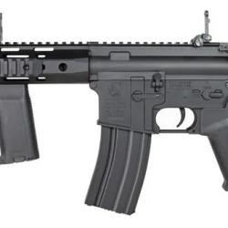 R&eacute;plique Longue 6mm M4 URX4 M-LOK Pistol Challenger G3 AEG BK S&T