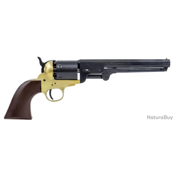 R�plique 1851 Navy Millenium US Martial Laiton Calibre 44 PN Clav - Pietta