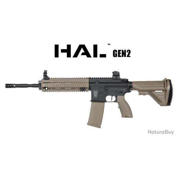 Replique Longue 6mm SA-F07 Flex Hal Noire et Tan G2 Specna Arms
