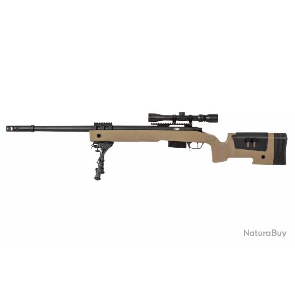 R�plique Longue 6mm SA-S03 Core Sniper Downgrade Tan Specna Arms