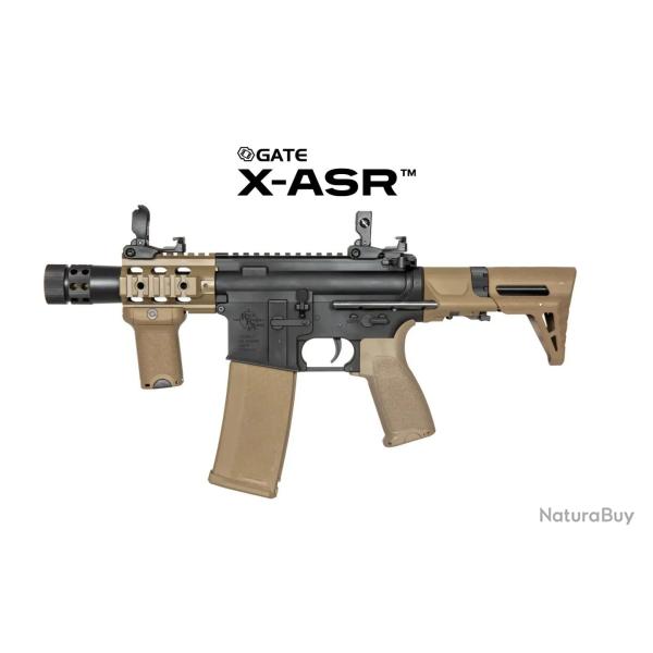 R�plique Longue 6mm SA-E10 PDW X-ASR Half Tan Specna Arms