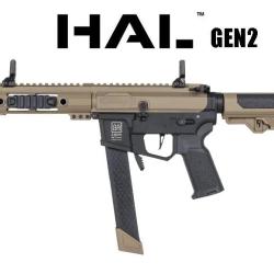 R&eacute;plique Longue 6mm SA-FX01 Flex BLDC Hal Noire et Tan G2 Specna Arms