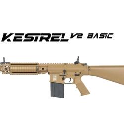R&eacute;plique Longue 6mm SA-E37 Kestrel ETU Noire et Tan Specna Arms
