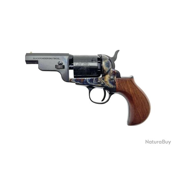 R�plique 1851 Navy Yank Snubnose Thunderer Calibre 36 Poudre Noire - Pietta