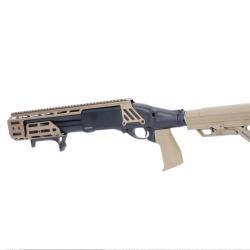 Fusil &agrave; Pompe 6mm SA-VGS2 Vapor Noir et Tan Specna Arms