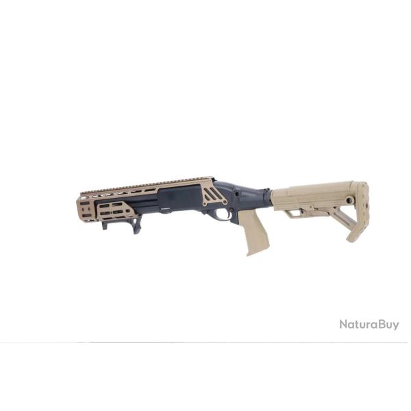 Fusil � Pompe 6mm SA-VGS2 Vapor Noir et Tan Specna Arms