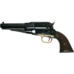 R&eacute;plique 1858 RM Sheriff Acier Bronze Crosse Noyer Quadrill&eacute; Calibre 44 PN - Pietta