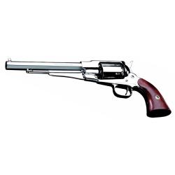R&eacute;plique 1858 RM Laiton Nickel&eacute; Calibre 36 Poudre Noire Pietta