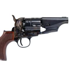 R&eacute;plique 1862 Colt Pocket Police Snubnose Acier Calibre 44 Poudre Noire - Pietta